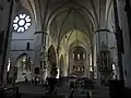 View down the nave towards the choir