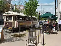 M-Line Streetcar at West Village