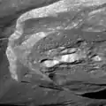 Oblique view of the interior of Wiener F, from LRO