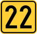 State Road 22 shield}}