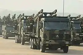 KS-1M air defence system of Myanmar Army