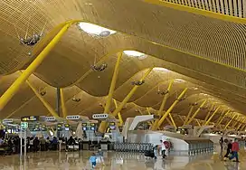 Terminal 4 Barajas Airport, Madrid, Spain