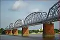 Now defunct old Sagaing Bridge