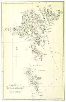 Image 7English map of the Faroe Islands in 1806 (from History of the Faroe Islands)