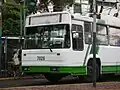 A 1991 MASA-Kiepe trolleybus in Mexico City