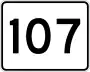 MA Route 107.svg