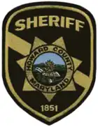 Howard County Sheriff's Office patch