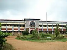 An old photo of MES College