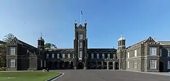 Melbourne Grammar School, Witherby Tower, South Facade