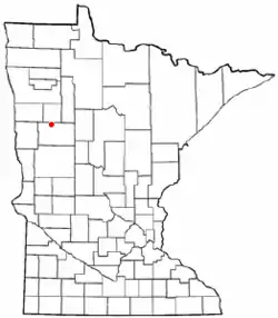 Location of White Earth, Minnesota