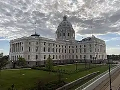 North side of the Capitol