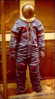 Manned Orbital Laboratory MH-7 space suit