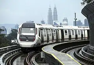 Rapid KL train at Semantan