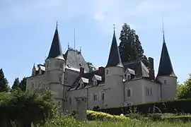 The Château de Saint Alyre, in Sanssat