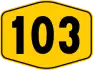 Federal Route 103 shield}}