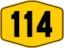 Federal Route 114 shield}}