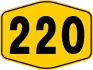 Federal Route 220 shield}}