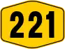 Federal Route 221 shield}}