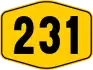 Federal Route 231 shield}}