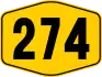 Federal Route 274 shield}}