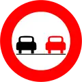 14a) — No overtaking