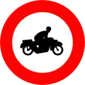 17b) — No motorcycles