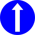 24b) — Proceed straight