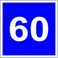 35) — Advisory speed limit