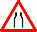 5a) — Road narrows