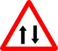 9a) — Two-way traffic