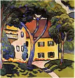 Staudacher's house at the Tegernsee, 1910