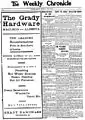 Macleod Chronicle – April 23, 1908