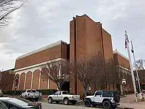 Macon County Courthouse in Franklin