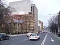 Macquarie Street in the Hobart CBD, looking east from the Murray Street intersection.