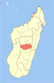 Location in Madagascar