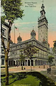 Madison Square Garden (1890), New York City