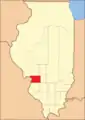 Madison County between 1821 and 1825