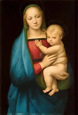 RaphaelMadonna del Granduca. 84 × 55 cm.