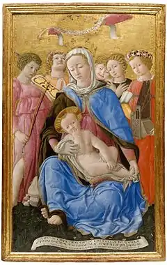 Domenico di Bartolo:Madonna of Humility, 1433.