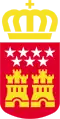 Coat of arms of the Community of Madrid, 1984.