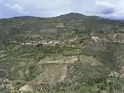 Magdalena as seen from the district of Tingo