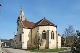 The church in Magny-Lambert