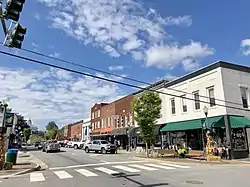 West Main Street in Sylva