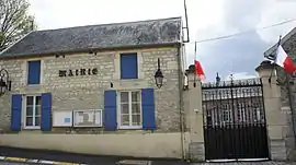 The town hall in Montigny-sur-Vesle