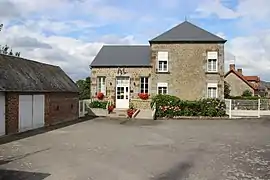 The town hall in Le Grais