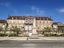 The town hall in Breurey-lès-Faverney