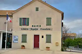 The town hall in Saint-Bauzile