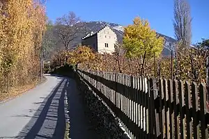 Château de Muzot near Veyras, where poet Rainer Maria Rilke completed the Duino Elegies in 1922