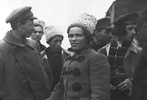 Photograph of Nestor Makhno and Fedir Schchus