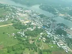 Malinau Kota at noon